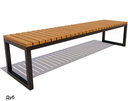 Скамейка уличная Нео, Лиственница