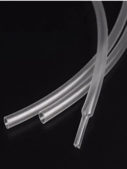 2-кратная термоусадочная трубка, 25 мм, черная, длиной 5 метров