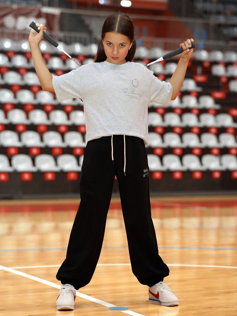 Брюки для девочки Успех-3 Виотекс ЧЁРНЫЙ