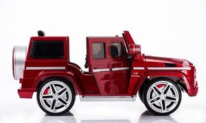 Детский электромобиль Joy Automatic Mercedes Benz G55 AMG LUXE красный