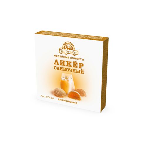 Желейные конфеты со вкусом сливочного ликёра, 100 г