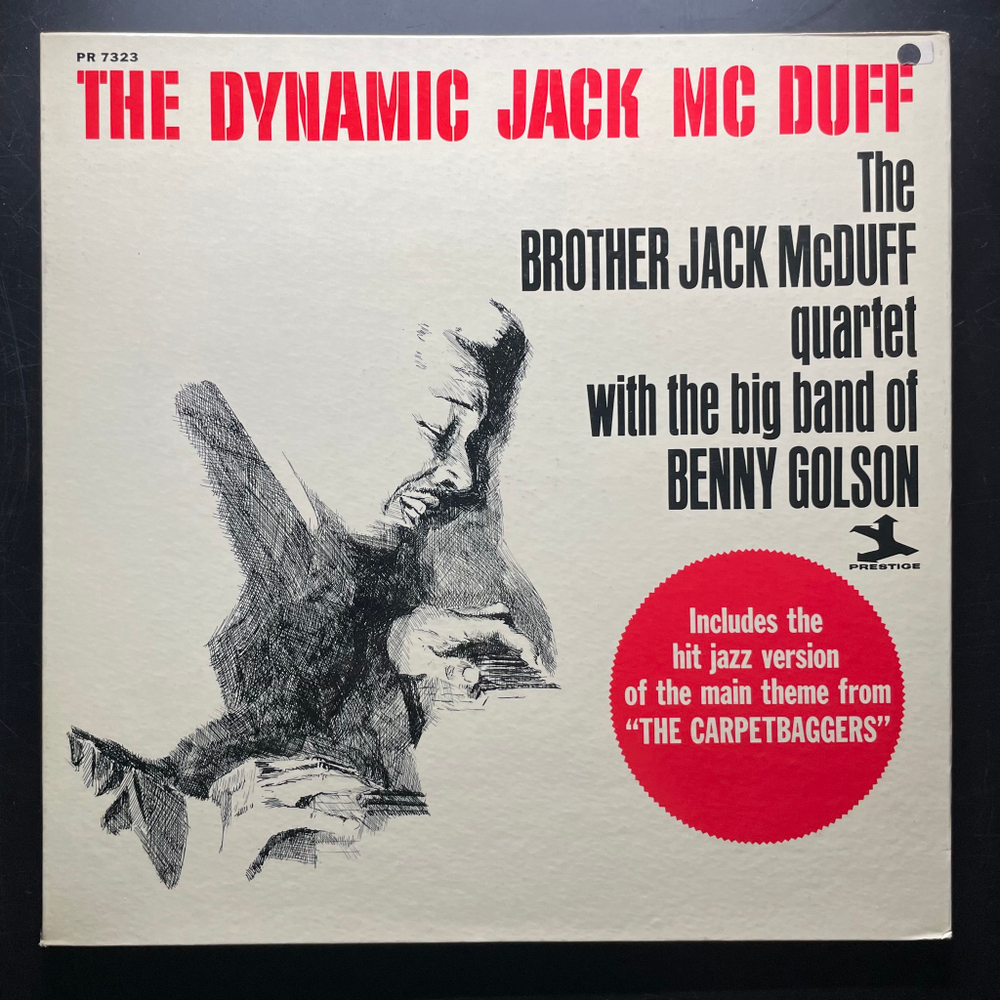 The Brother Jack McDuff Quartet With The Big Band Of Benny Golson ‎– The Dynamic Jack Mc Duff (США 1964г.)