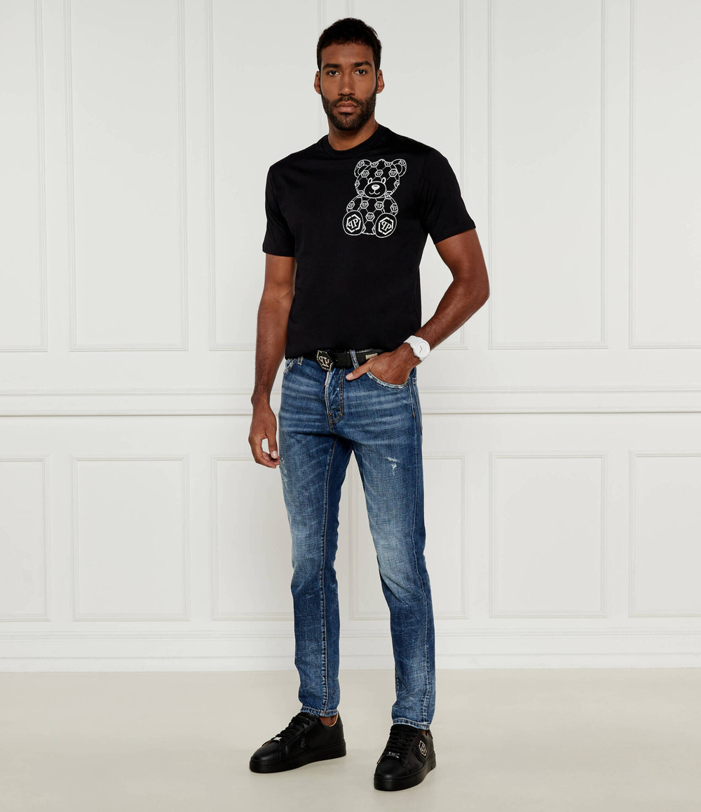 Футболка Philipp Plein - черный(MTK7798 PJY002N)