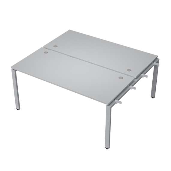 6МБН.6278 Бенч-система на 2 рабочих места, начальный модуль (1200*1435*750)