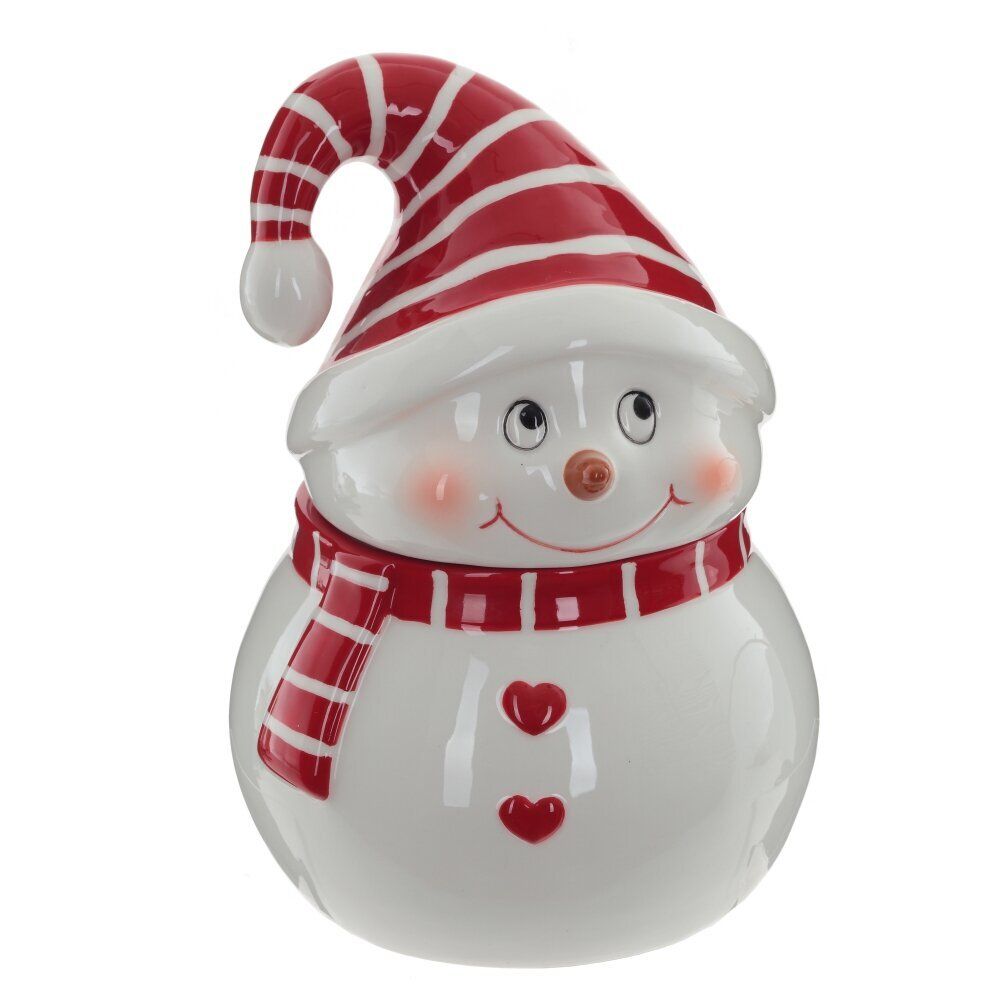 GAEM Емкость для сыпучих продуктов "Снеговик", 900 мл, L13 W13 H21 см