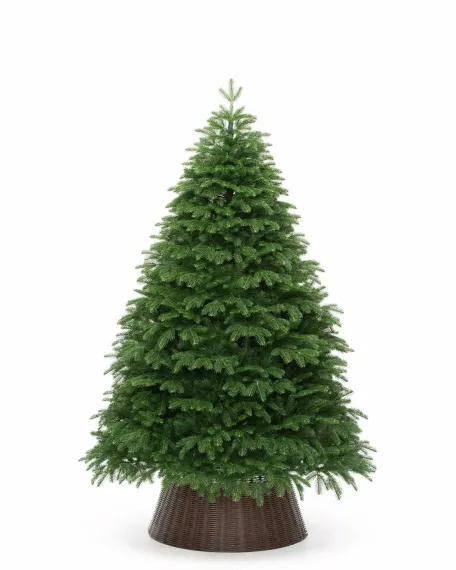 Искусственная елка Дворянская 240 см., 100% литая хвоя, ЕлкиТорг (93240)