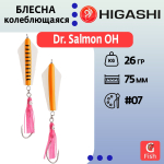 Блесна колеблющаяся Dr. Salmon 26g #21