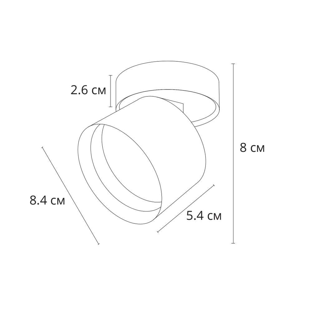 Спот Arte Lamp A5549PL-1BK
