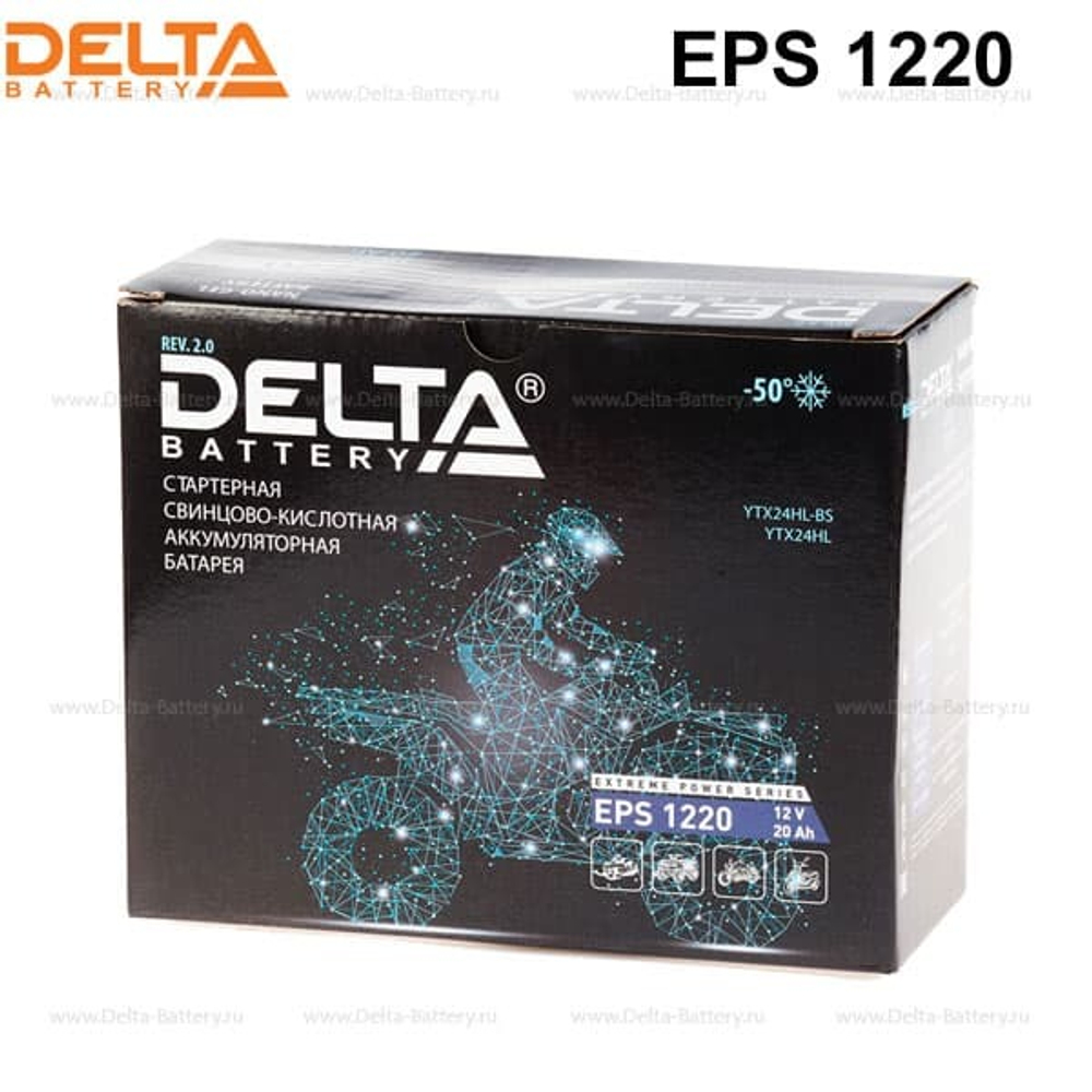 Аккумулятор Delta EPS 1220 (12V / 20Ah) [YTX24HL-BS, YTX24HL]