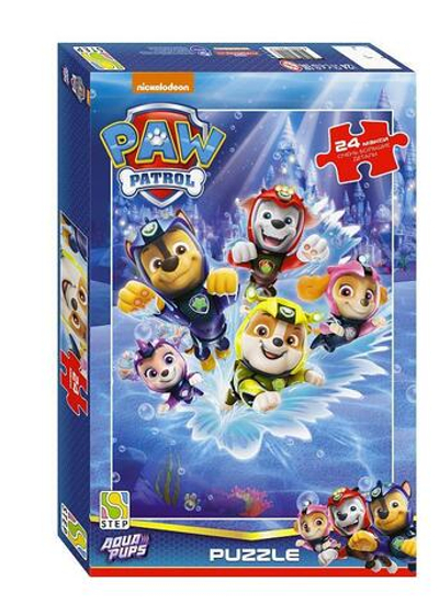 Макси-пазл 24эл. "Щенячий патруль. Аква" (Никелодеон) (Степ пазл)