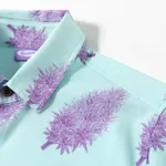 Рубашка YMKASHIX California Flower Голубая