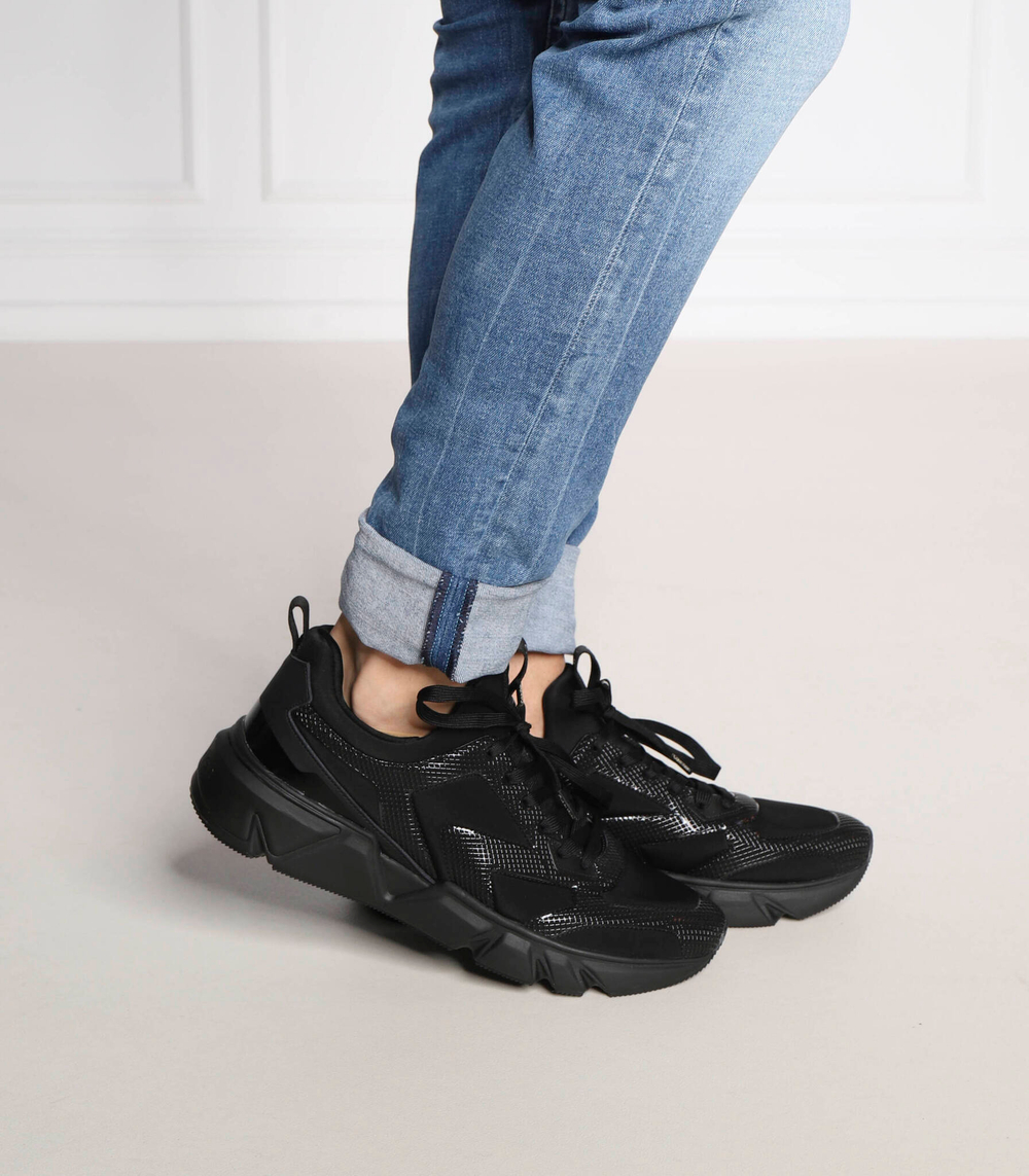 кроссовки low top lace up neo mix Calvin Klein - черный(HM0HM00865)