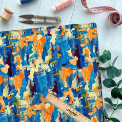 Ткань блэкаут «королевский балет» клод моне