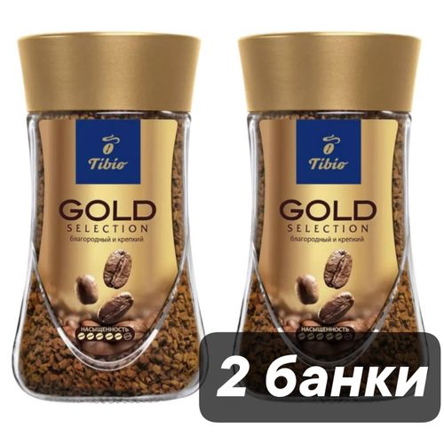 Кофе растворимый Tibio Gold Selection 190 г x 2 шт