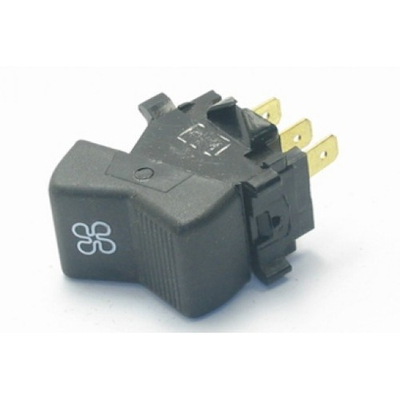 Переключатель П 147-03.11 клавишный вент. отопителя (3-х контактный)