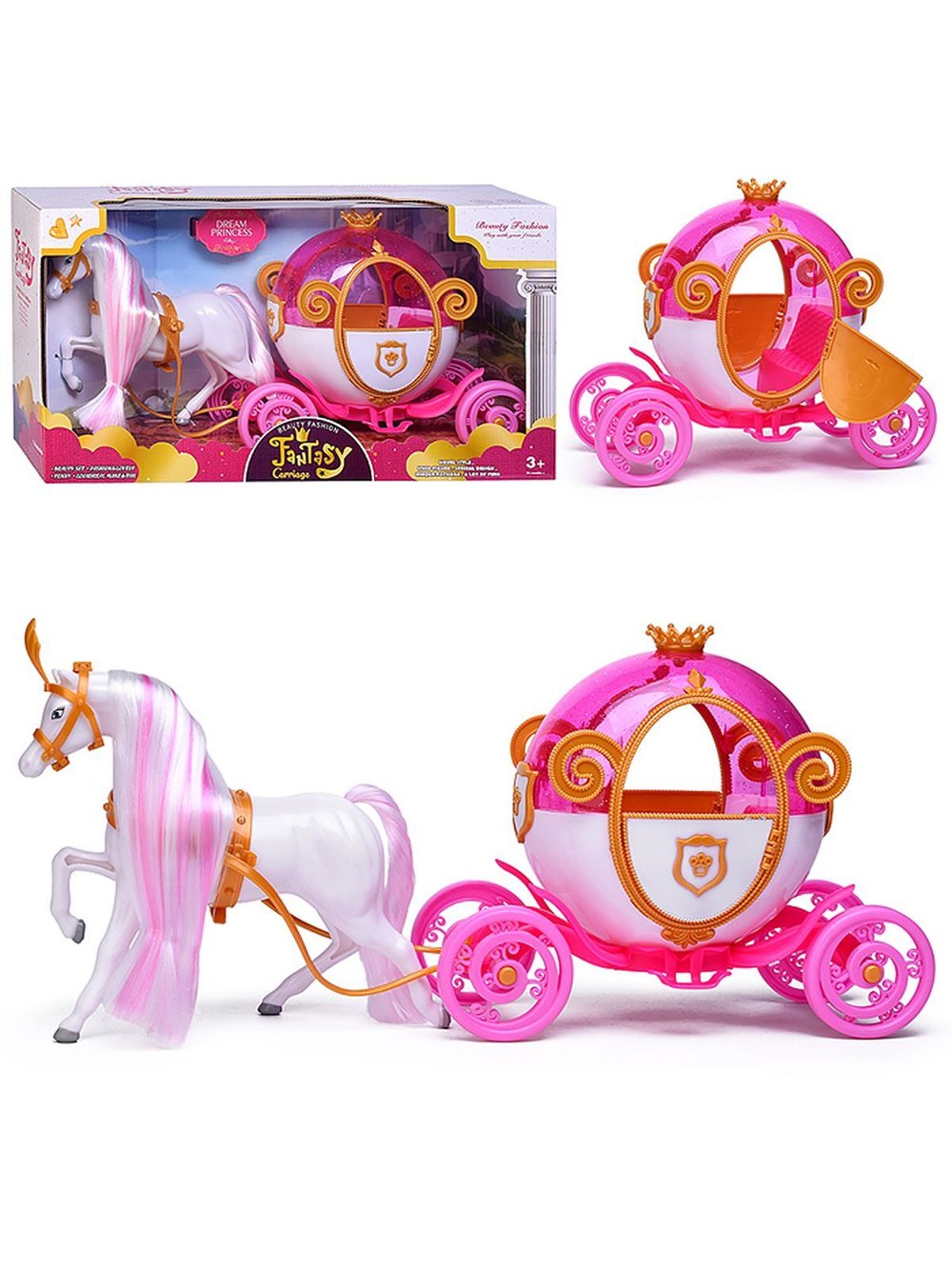 Карета с лошадью Благородство (122B)