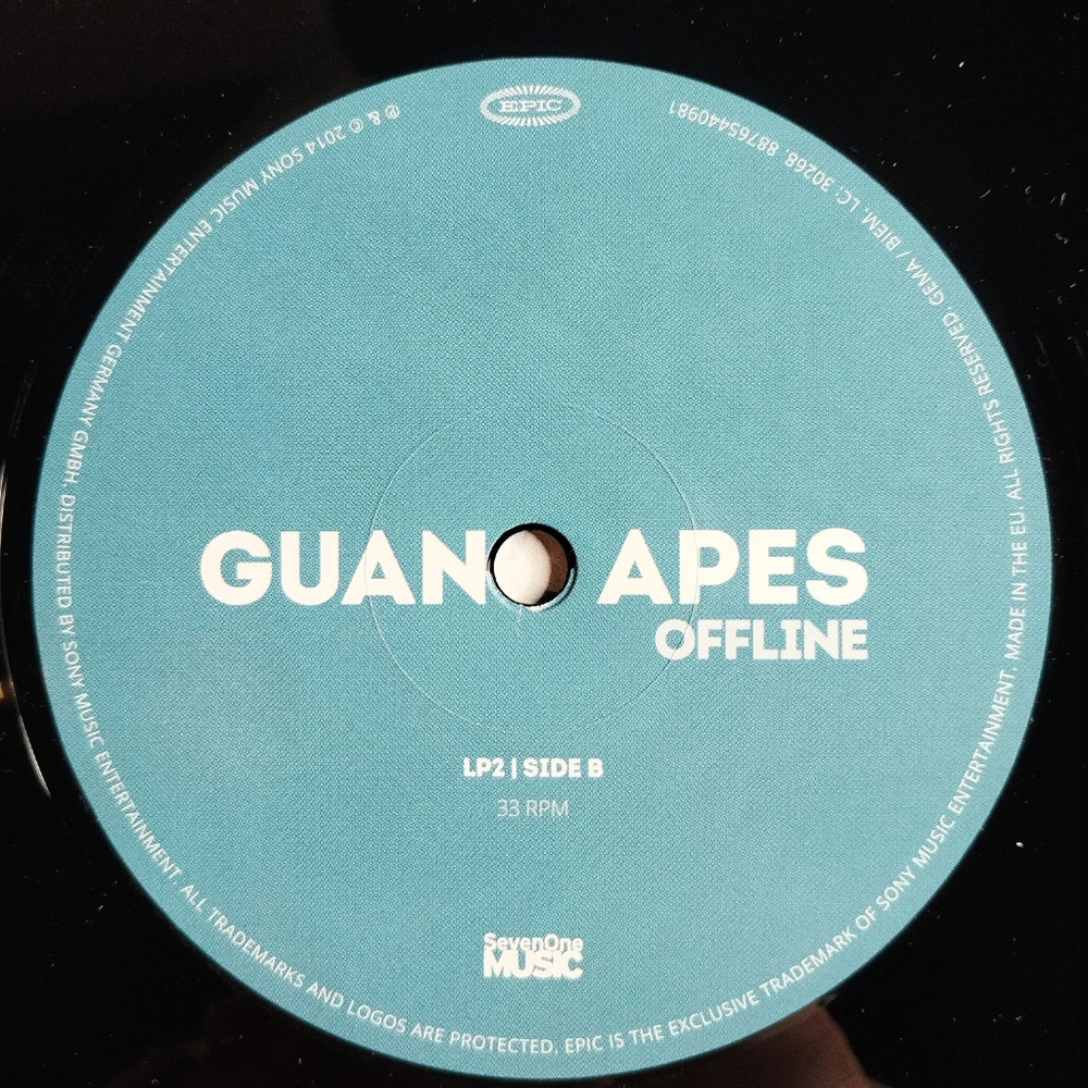 Винтажная виниловая пластинка LP Guano Apes Offline (EU 2014)