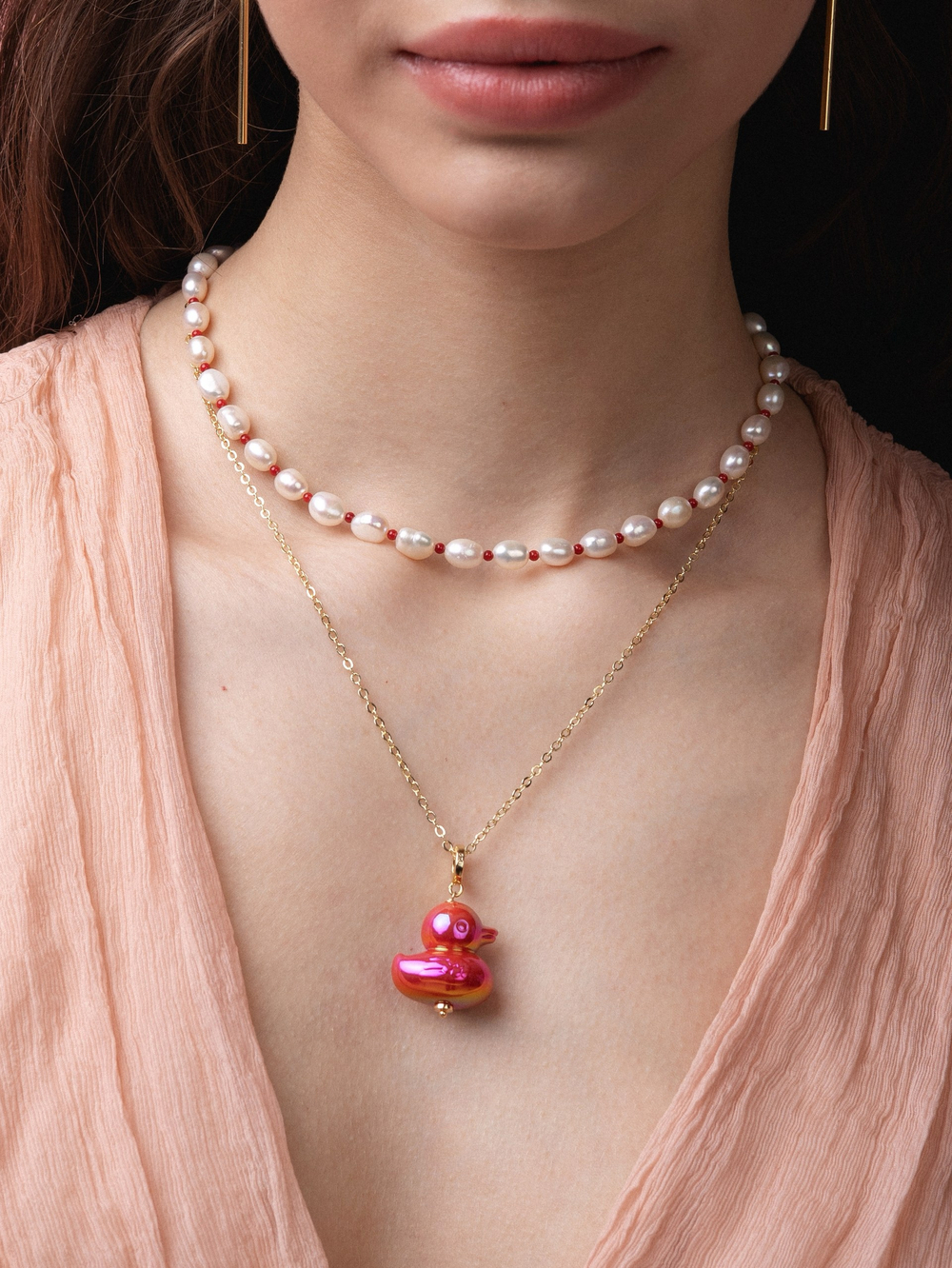 Серьги Корица