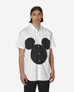 Comme Des Garçons Shirt Рубашка С Короткими Рукавами Disney Белая