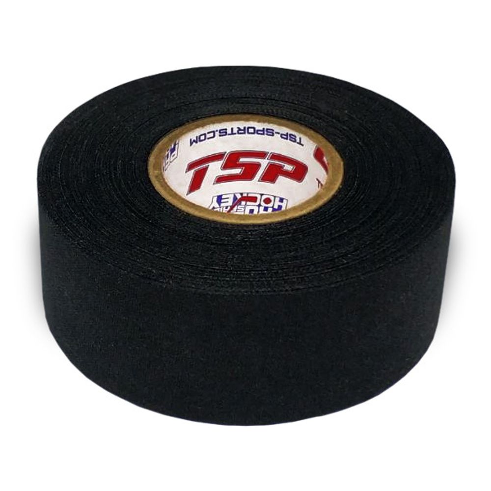 TSP Лента для крюка Cloth Hockey Tape, 36мм x 22,8м  (BLACK)