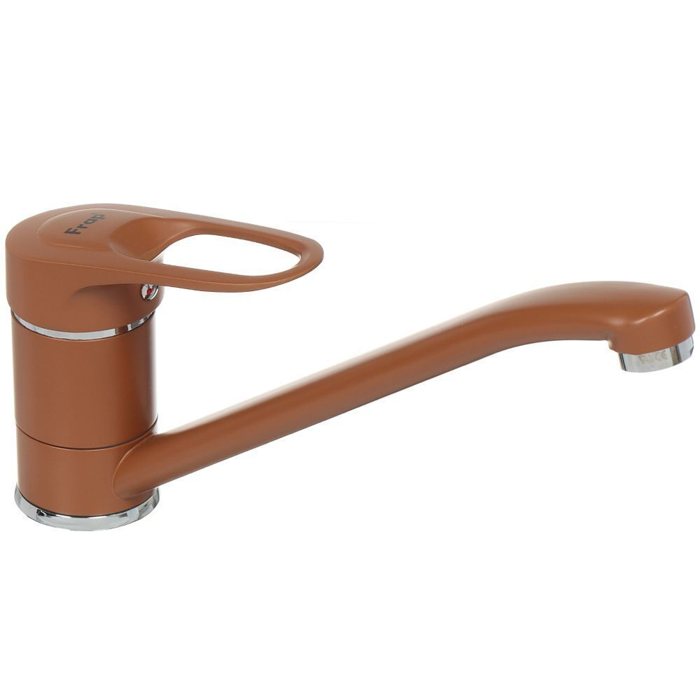 Смеситель для кухни, Frap, с картриджем, корич, F4928-14
