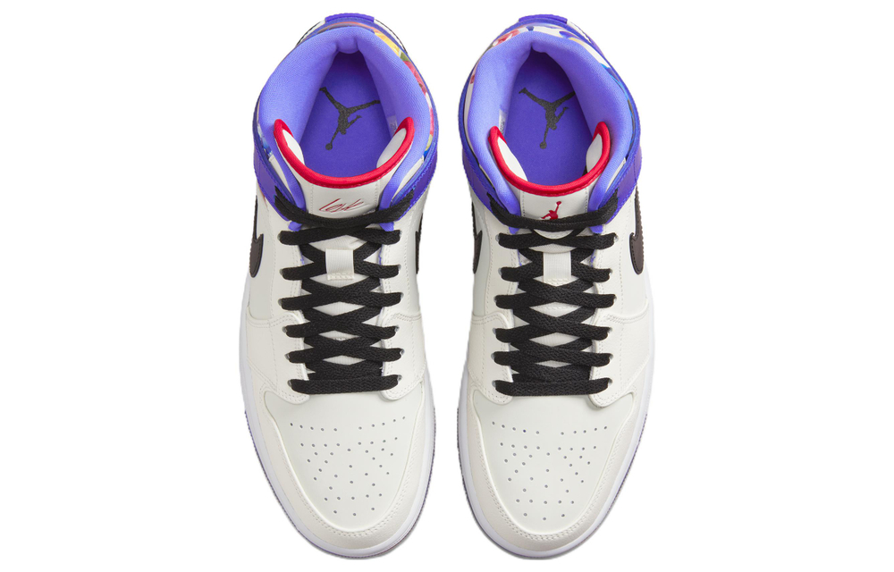 Jordan 1 Mid Se Valentine's Day Flowers
