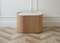 Тумба прикроватная Lagom 2 ящика ширина 60 см (натуральный дуб, молочный)