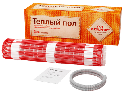 WSM. ТЕПЛЫЙ ПОЛ WARMSTAD 1060 - 7 кв.м | Нагревательный мат для теплого пола