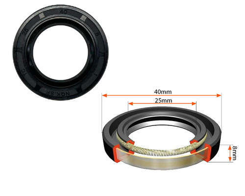 Сальник 25х40х8