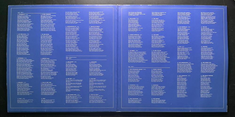 Шуберт - Зимний путь 2LP (Германия)