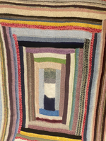 Плед ручной работы (пряжа Италия /кашемир,меринос, ангора, шелк, альпака, мохер. верблюд) р-р 120х170 см вес 900г