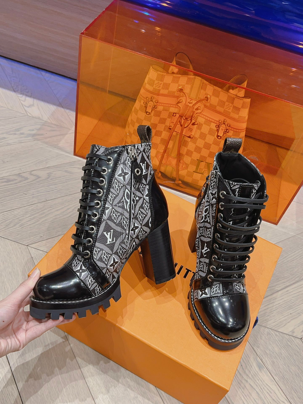 Louis Vuitton Star Trail Ankle Boot