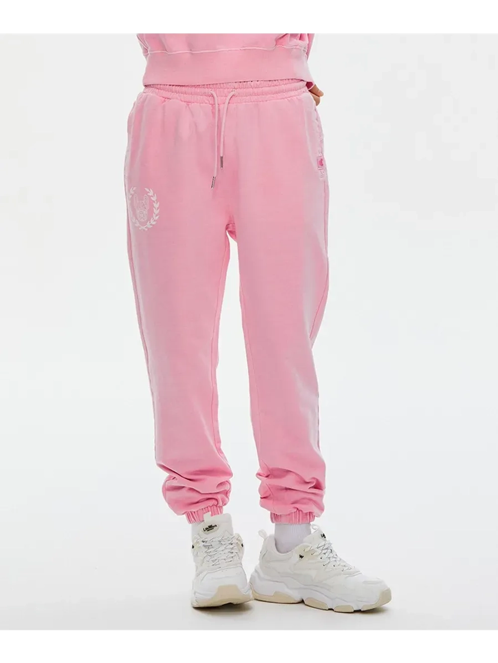 Брюки джоггеры с логотипом университета
