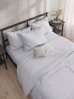 Наволочка комплект 2шт перкаль Сказка "Туманное утро" 50x70 см на молнии