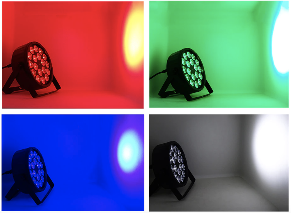Прожектор PL Led par 24 (RGBWA+UV)