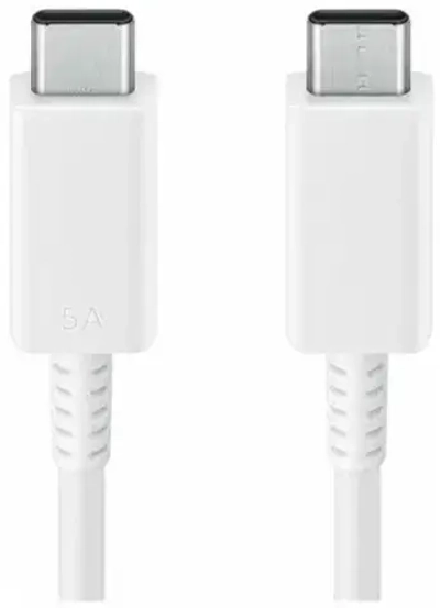 Кабель Samsung Type-C/Type-C 5A 1.8m (белый) (EP-DX510)