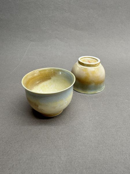 Чашка с градиентом, глина, 80мл