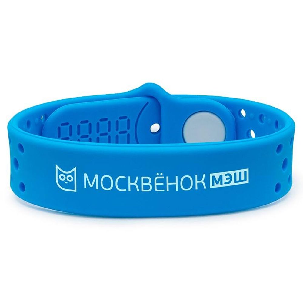 Браслет Москвёнок ACTIVE голубой