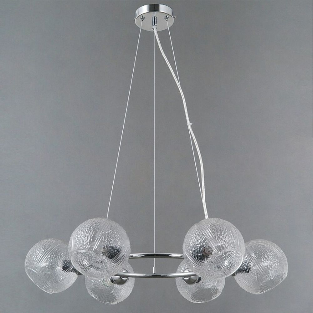 Потолочная люстра ILLUMICO ARIES IL0728-6PSQ-24 CR ARIES