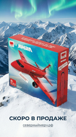 Конструктор «Самолёт «Ямал» (RU-NU-2) – 316 деталей