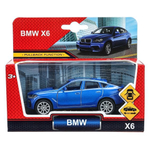 Модель ин. мет. "BMW X6" 10см. Двери 2307668-R2 (240) (Технопарк)
