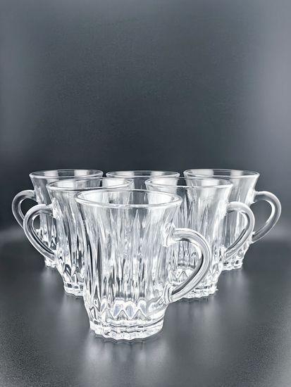 Набор кружек 6 шт. 200 мл. стекло
