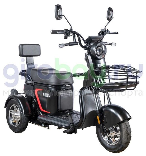 Электроскутер WHITE SIBERIA SIBTRIKE L 2000W фото №3