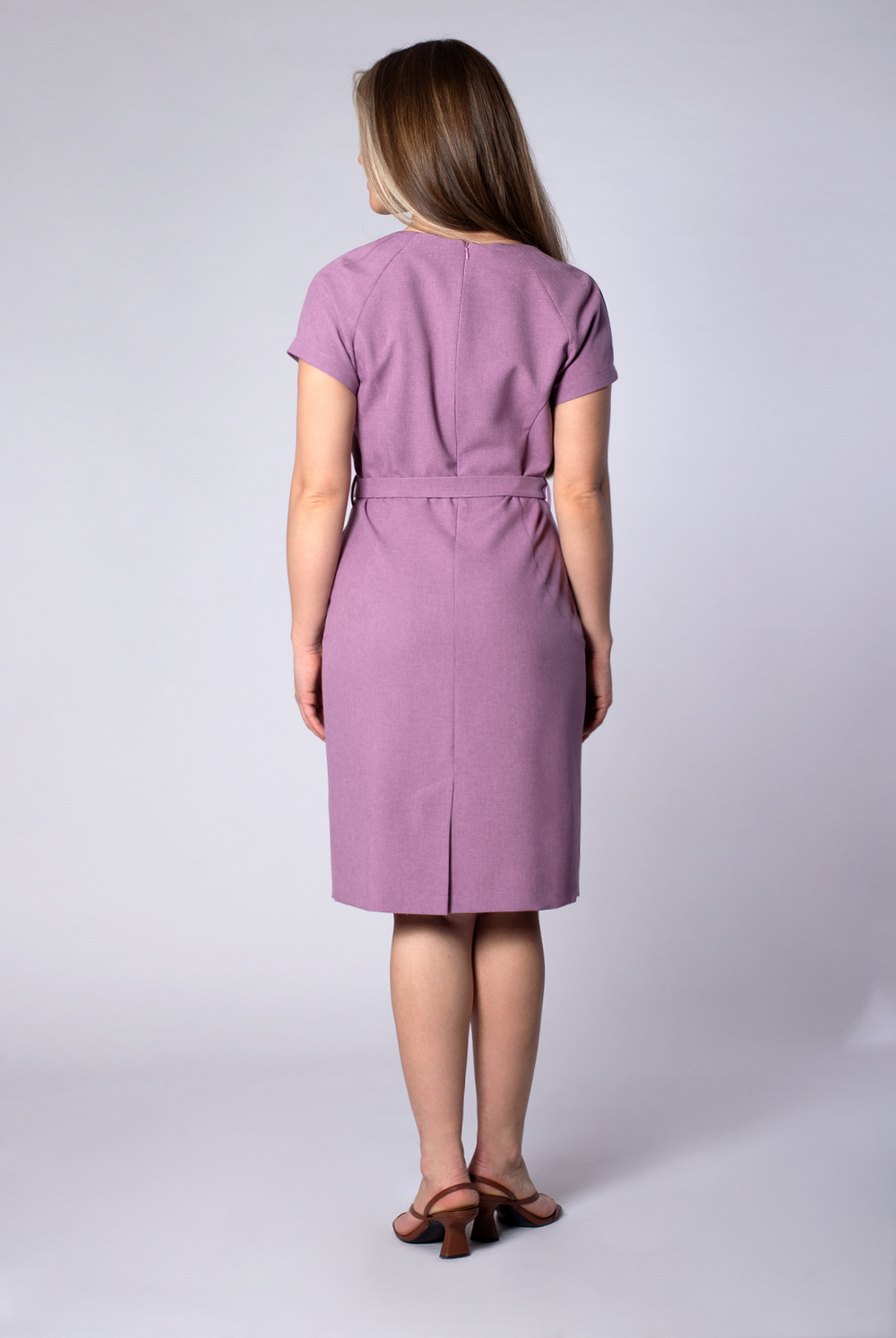 Платье женское 857за, орхидея #259О05857з