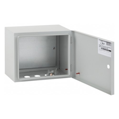 Щит навесной металлический ЭКО СТМ ЩМП-02 с монтажной панелью (250х300х175) IP31 ЭРА (электрический шкаф) Б0041653