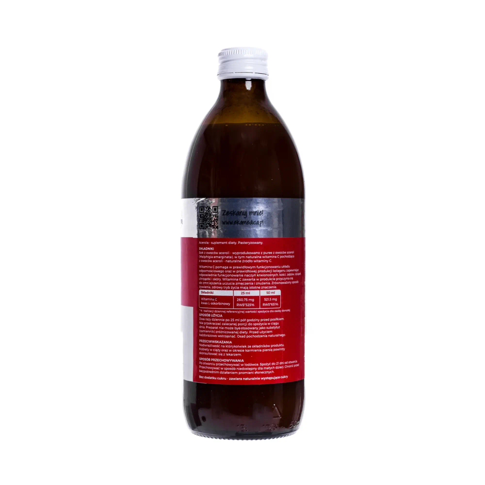 EkaMedica Acerola 100% - сок, 500 мл