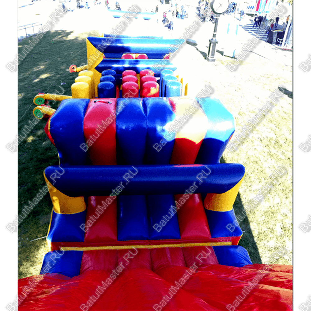 Надувная полоса препятствий "Веселые старты"