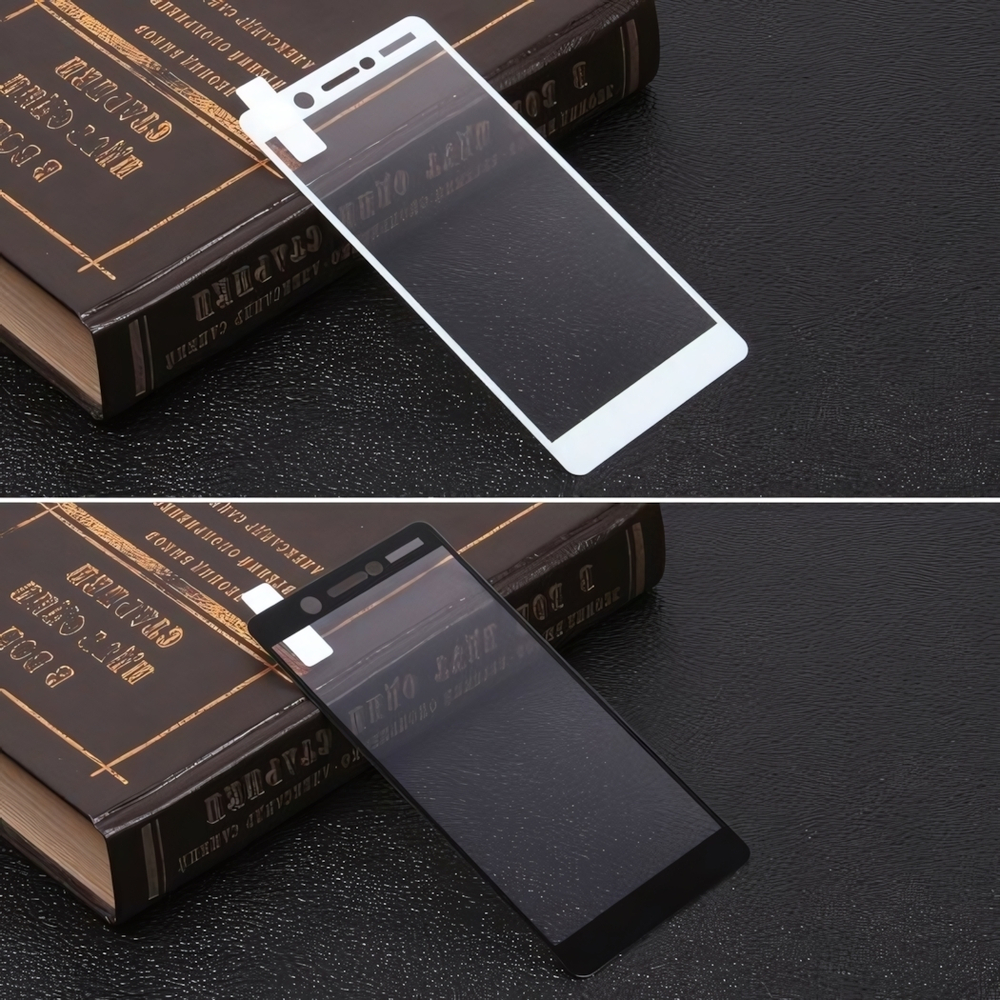 Защитное стекло для Nokia 7 на полный экран, 009288 Белый