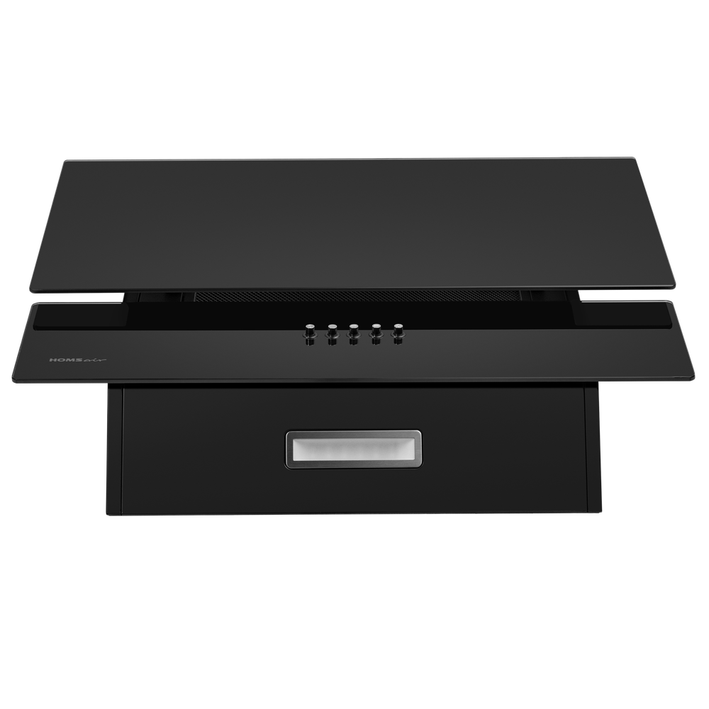 Кухонная вытяжка HOMSair SATURN PUSH 60 черный фото 5