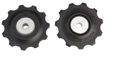 Ролик SHIMANO для RD-M773/M780/M786, 10 скоростей , верхний+нижний, промподшипники, пластик.